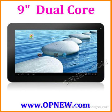9 inch dual core A23 Tablet PC Android 4.2.2 ,1.52GHz External 3G Wi-Fi & Capacitive Touch